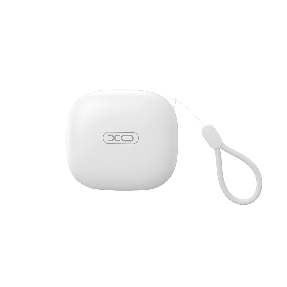 XO Bluetooth ausinės G53 TWS baltos ANC + ENC su stovu