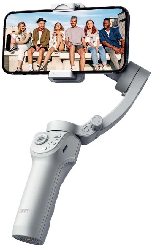XO gimbal asmenukių lazda Bluetooth trikojis SS17 pilkas