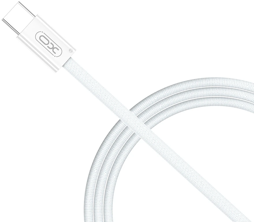 XO laidas NB-Q260B PD USB-C – USB-C 1,5m baltas 60W