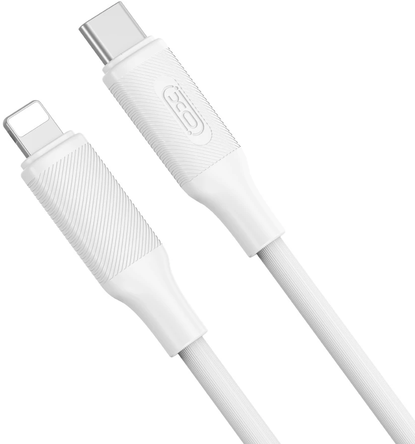 XO kabelis NB-Q265A PD USB-C – Lightning 1,0m 27W baltas