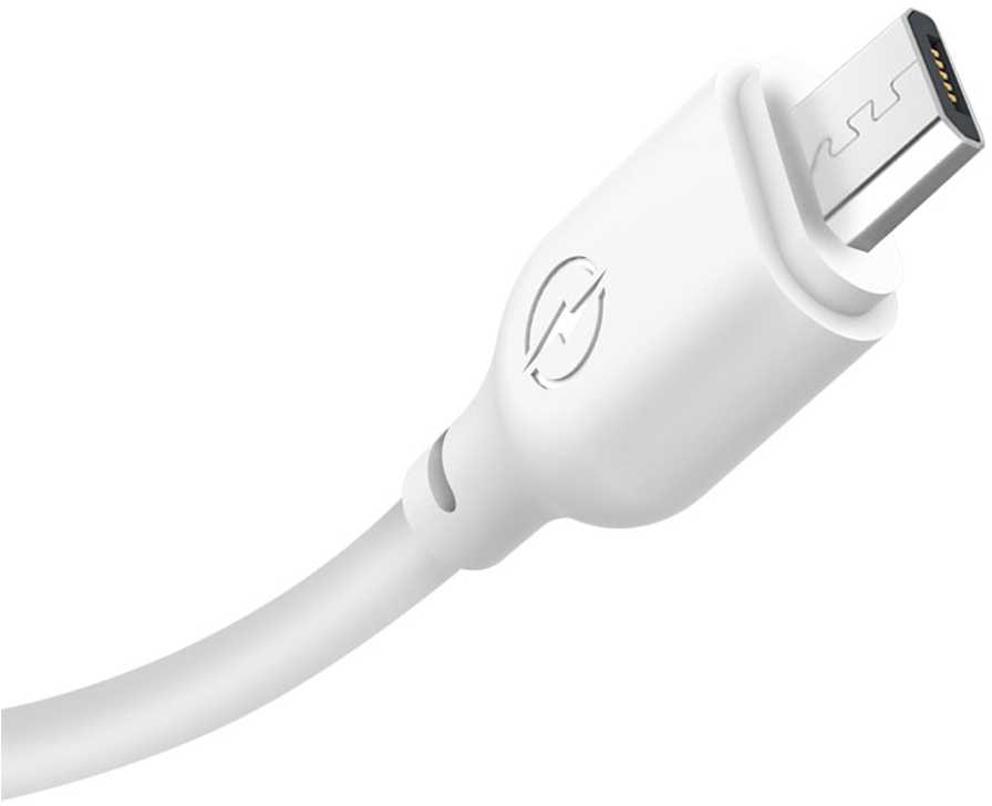 XO kabelis NB103 3in1 USB – Lightning + USB-C + microUSB 1,0 m 2,1A baltas