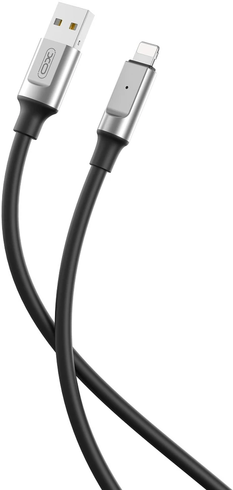 XO kabelis NB251 USB – Lightning 1,0 m 6A juodas