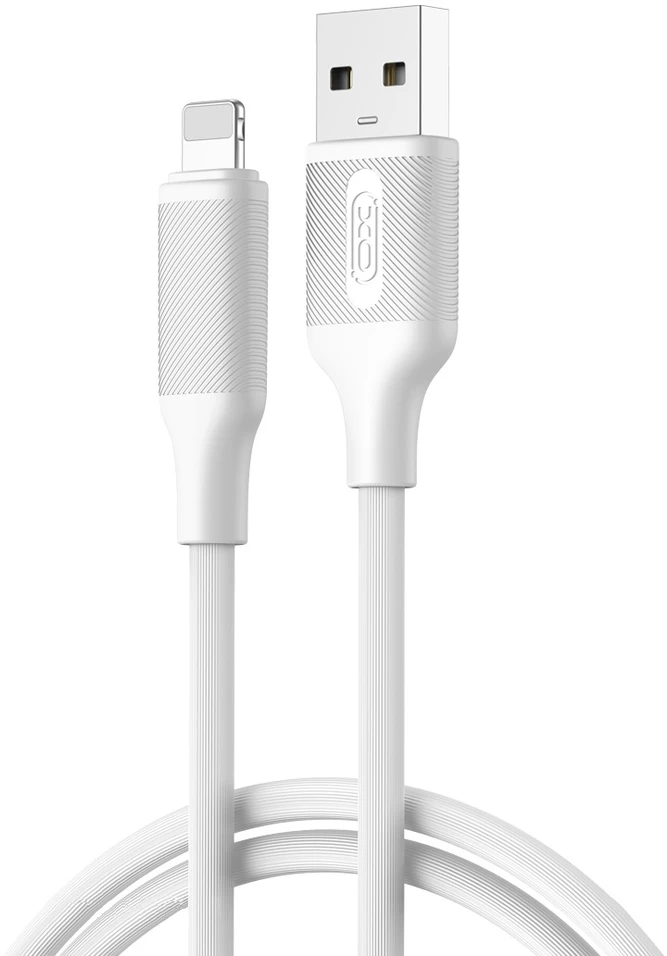 XO kabelis NB265 USB - Lightning 1,0 m 2,4 A baltas