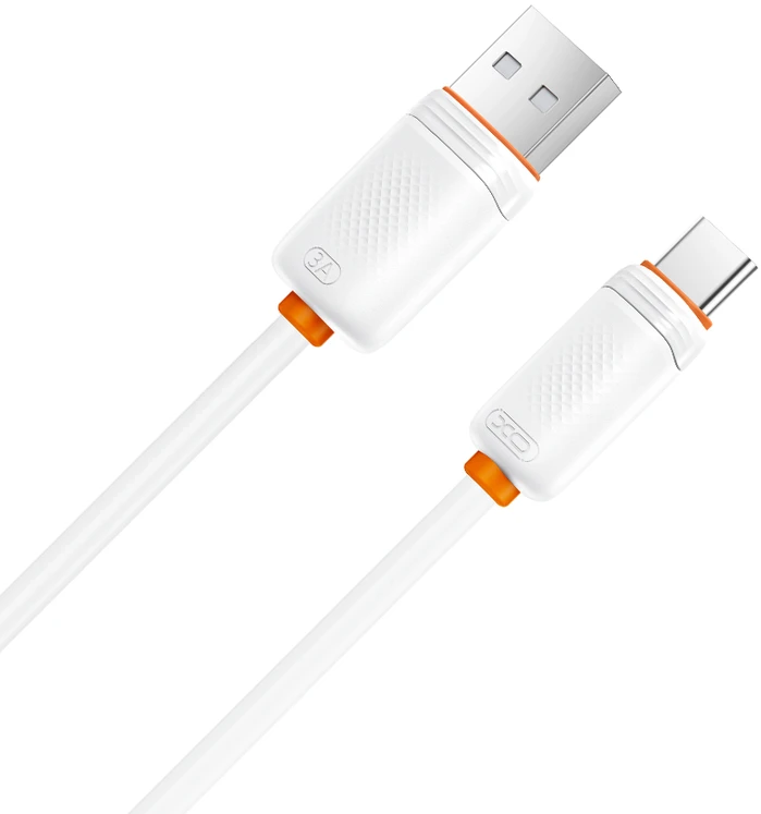 XO kabelis NB302 USB – USB-C 1,0m 3A baltas