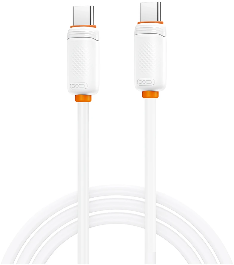 XO laidas NB-Q302B PD USB-C – USB-C 1,0m 60W baltas