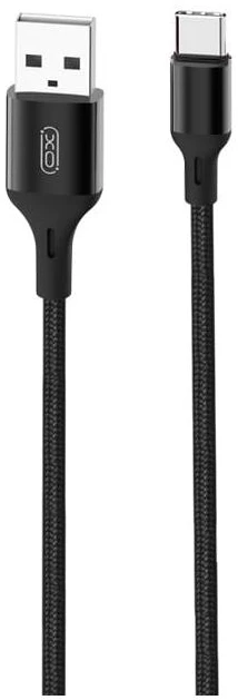 XO laidas NB143 USB – USB-C 2,0 m 2,4A juodas