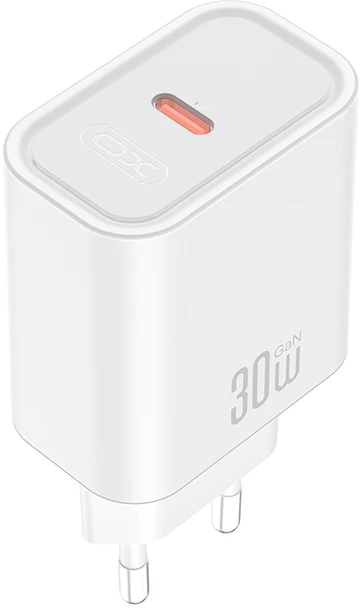 XO sieninis įkroviklis CE41 PD 30W 1x USB-C baltas