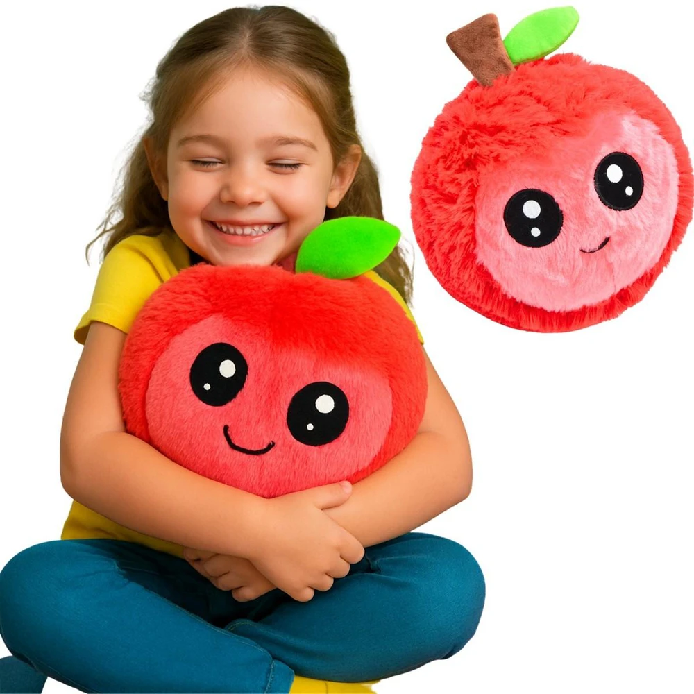 XQMAX minkštas raudonas vaisių kamuolys emoji 23cm