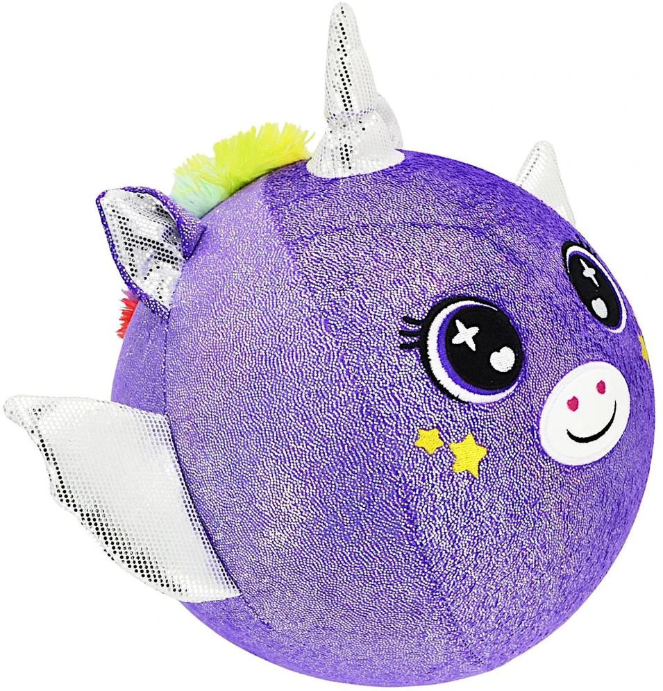 XQMAX EMOJI KAMUOLYS 23CM VIENARAGIS VIOLETINIS 1083285