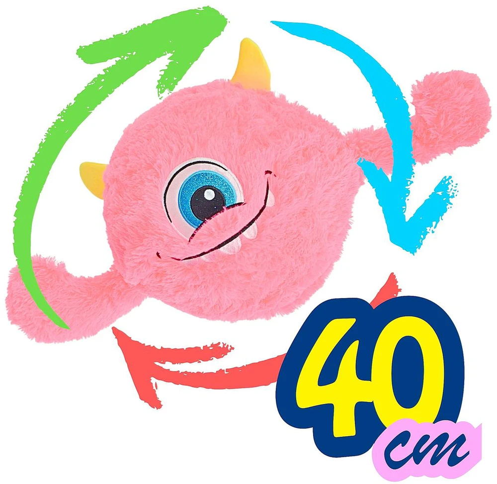 XQMAX emoji kamuolys su rankenomis 40 cm