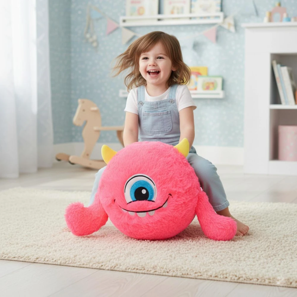 XQMAX emoji kamuolys su rankenomis 40 cm