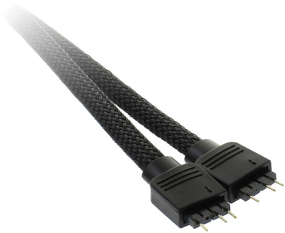 XSPC 5V 3 kontaktų A-RGB prailginimo kabelis – 600 mm