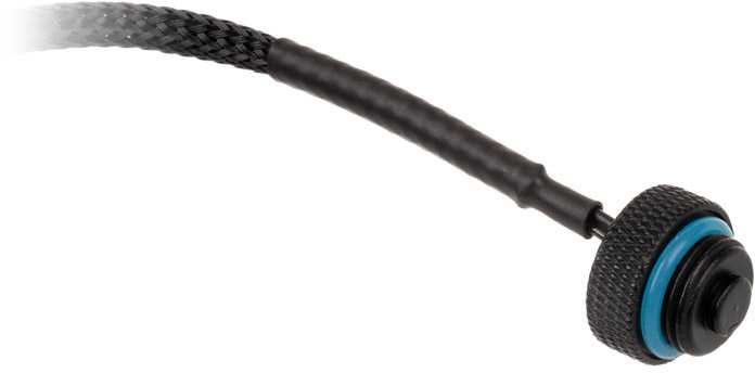 XSPC G1/4 colio Juodas uždarymo kamštis su temperatūros jutikliu · 50 cm