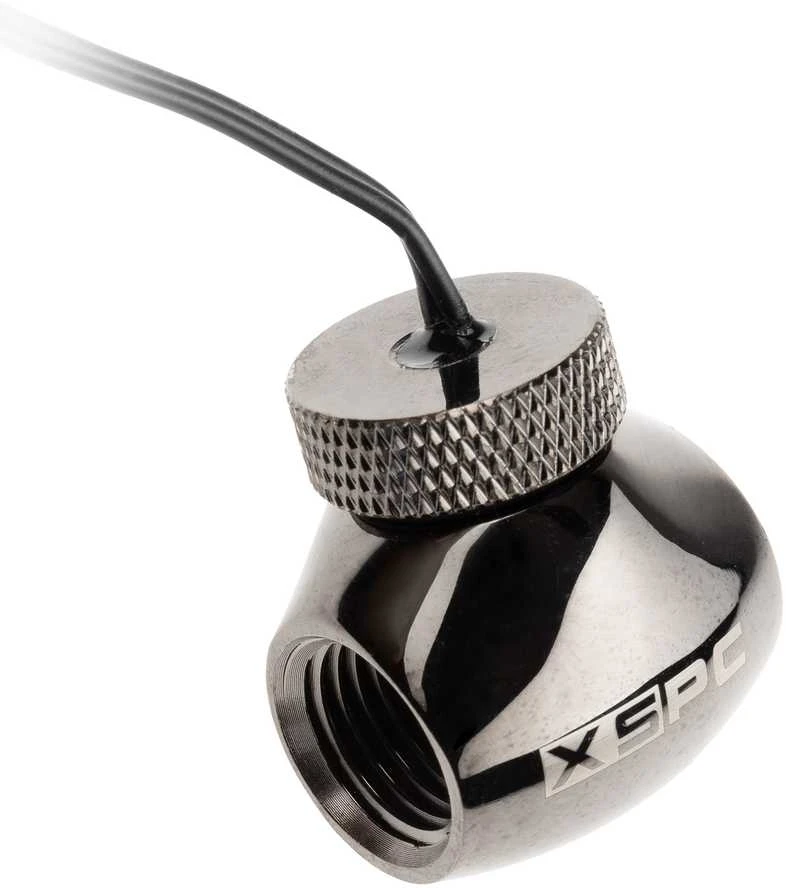 XSPC G1/4″ Inline 10k Sensor – juodas chrome