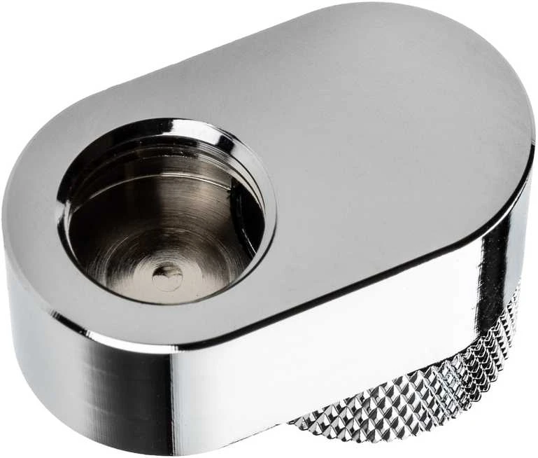 XSPC G1/4 rotacinis 14 mm ofsetinis jungiamasis elementas – chromuotas