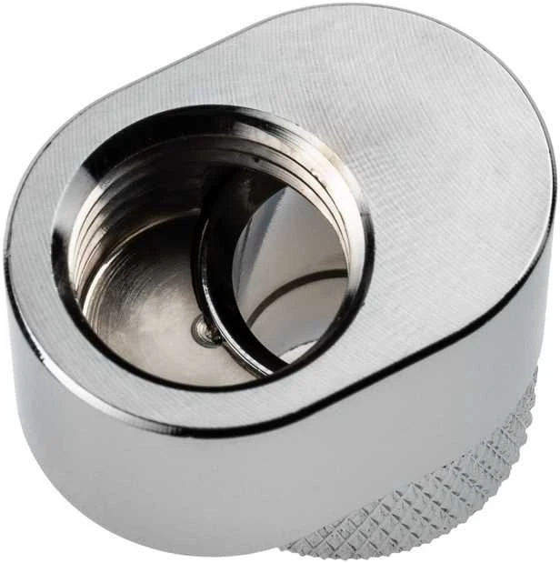 XSPC G1/4 rotacinis 7 mm ofsetinis jungiamasis elementas – chromuotas