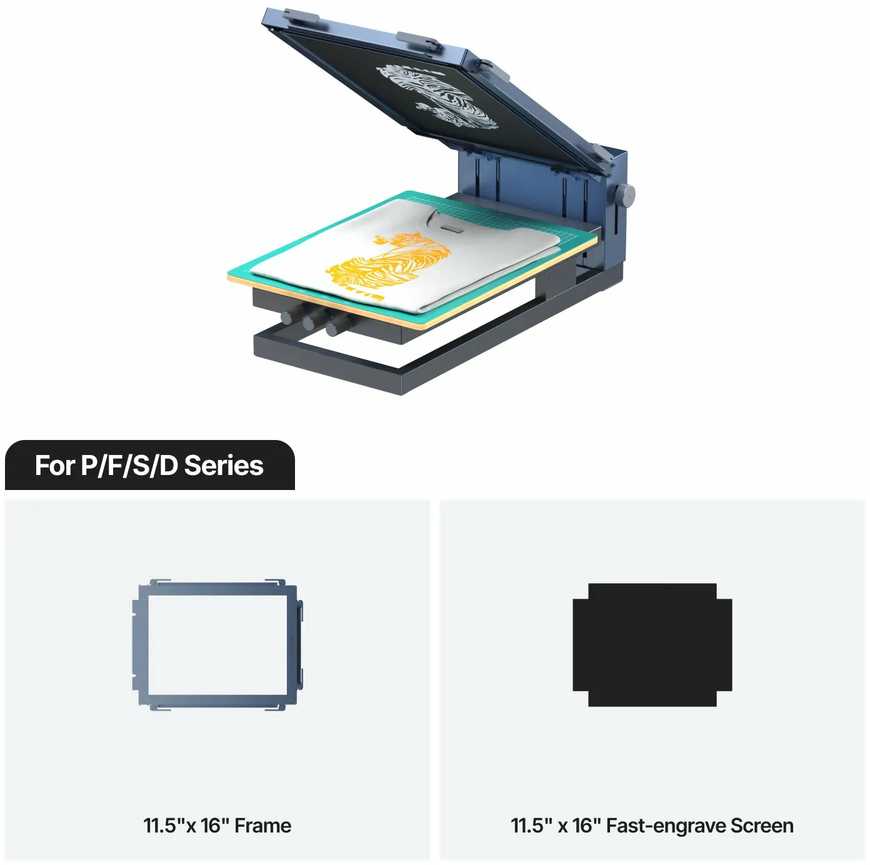 xTool Screen Spausdintuvas 2.0 Large Frame for P/F/S/D series