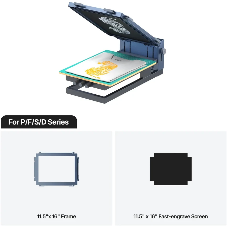 xTool Screen Spausdintuvas 2.0 Large Frame for P/F/S/D series