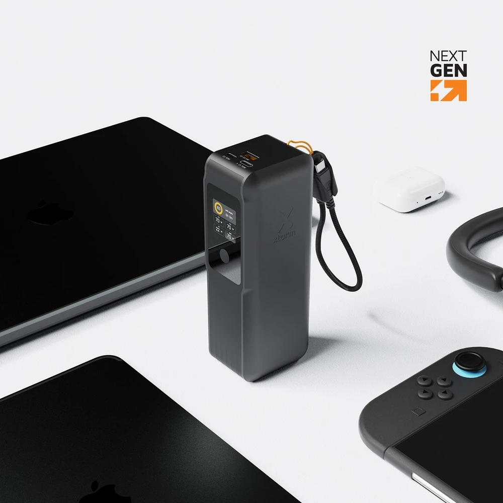 Xtorm XNG271W70 nešiojamasis įkroviklis Ličio-jonų (Li-Ion) 27000 mAh Juoda