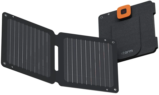 Xtorm XR2S14 mobiliojo įrenginio kroviklis Universalus Juoda Saulinis Lauke
