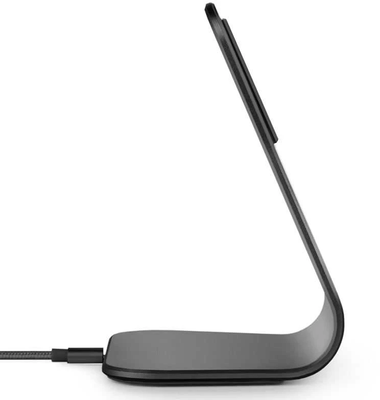 Xvidia XVIDA Fast Charging Desk Stand - Inductive įkroviklis for Samsung Quick Charge 2.0 juodos spalvos