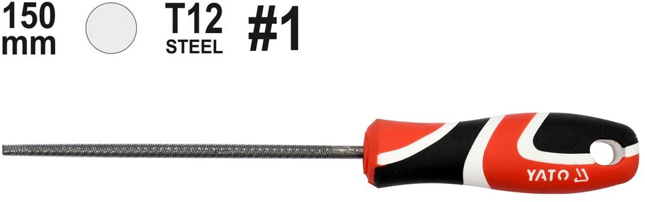 Yato PILNIK DO METALU 150mm 1 OKRĄGŁY