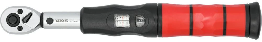 YATO DINAMOMETRINIS RAKTAS 1/4″ 2-26Nm