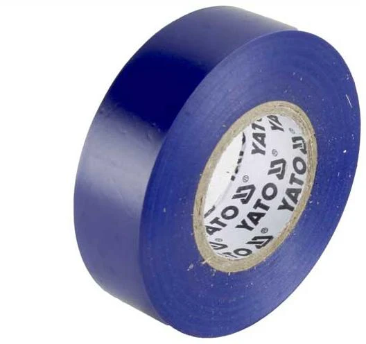 Juosta izoliacinė mėlyna 15 mm*20 m*0.13 mm YT-81591 YATO (12/72)