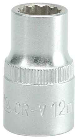 YATO dvipusė galvutė 1/2" trumpa 12mm