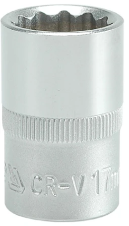 YATO DVIGUBAS ANTGALIS 1/2" TRUMPAS 17 mm