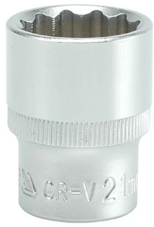 Toya Sa Poland YATO NASADKA DWUNASTOKĄTNA 1/2" KRÓTKA 21mm