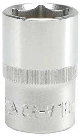 YATO šešiakampė galvutė 1/2" trumpa 18mm