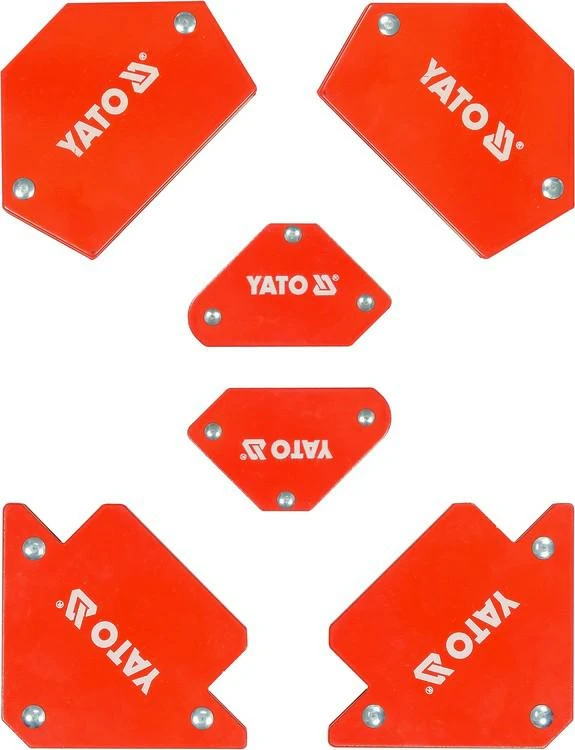 YATO magnetinių suvirinimo kampų rinkinys, 6 vnt.