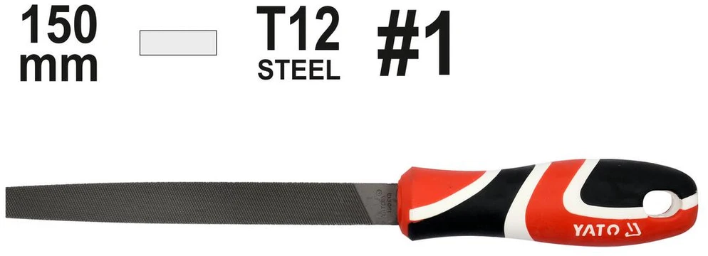 YATO METALO DILDĖ PLOKŠČIA 150mm #1 62228