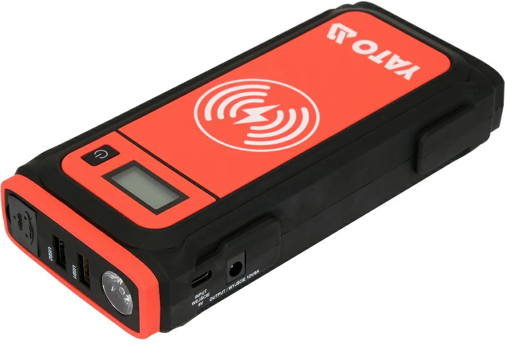 Yato Toya Sa Poland Paleidimo prietaisas | powerbank | 16000 mAh | LCD | indukcinis pakrovimas (YT-83085)