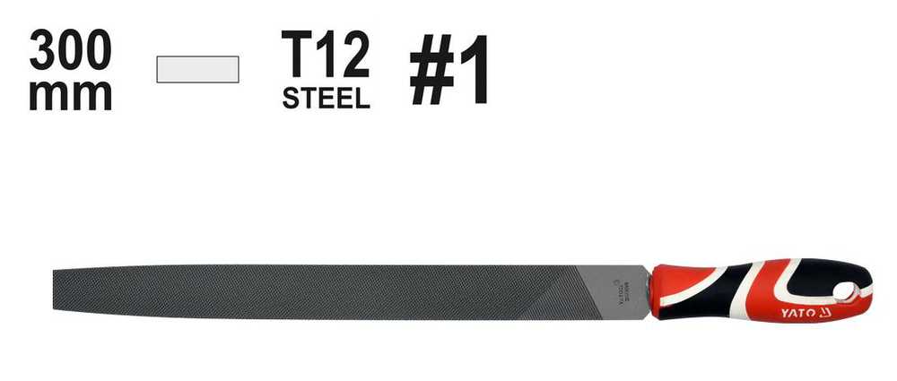 YATO PLOKŠČIA METALO DILDĖ 300mm #1 62231