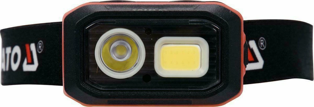 Prožektorius nešiojamas ant galvos Yato YT-08593; 3,7 V; 1x1,0 Ah akum.