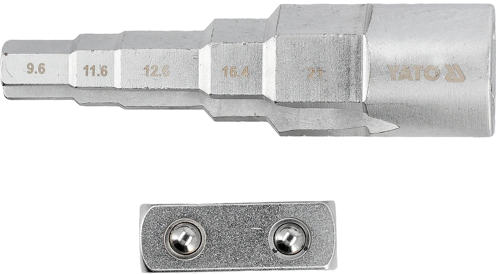 YATO RAKTAS JUNGTIS SU 1/2″ ADAPTERIU