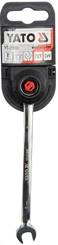 YATO KLUCZ PŁASKO-OCZKOWY Z GRZECHOTKĄ 7 mm /B 01907
