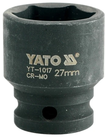 YATO HEEXAGON POVEIKIO LIZDAS 1/2" TRUMPAS 27mm