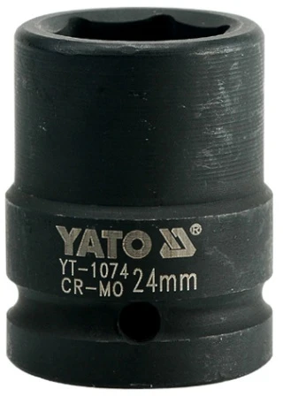 YATO ŠEŠIAKONIS POVEIKIS LIZDAS 3/4" TRUMPAS 24mm