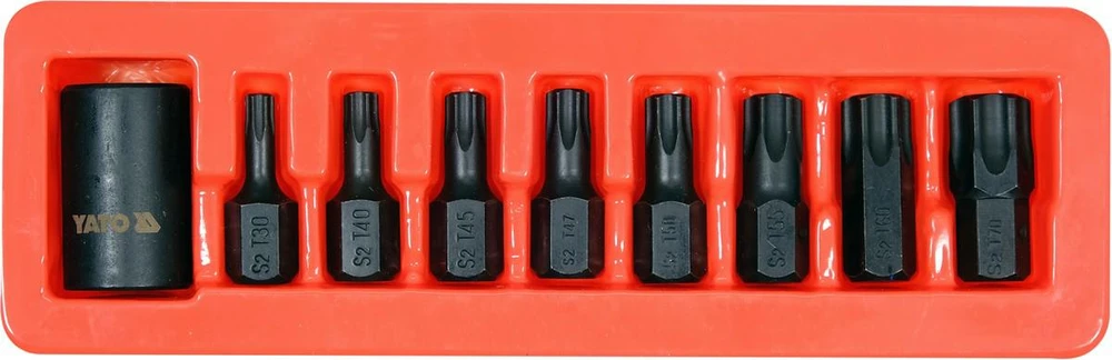 YATO SMŪGINIS TORX RAKTŲ RINKINYS 8 vnt. 10664