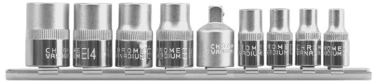 YATO TORX veržliarakčiai 9 vnt. E5-E16, 0520