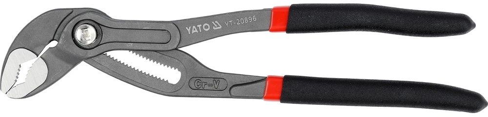 Yato Toya Sa Poland Santechninės replės didesnio skersmens vamzdžiams | fiksuojamos mygtuku | 250 mm (YT-20896)