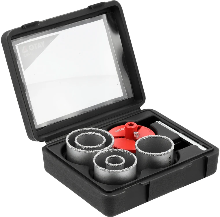 YATO VOLFRAMINIŲ SKYLĖPJŪKLIŲ RINKINYS 33-83mm 7vnt.