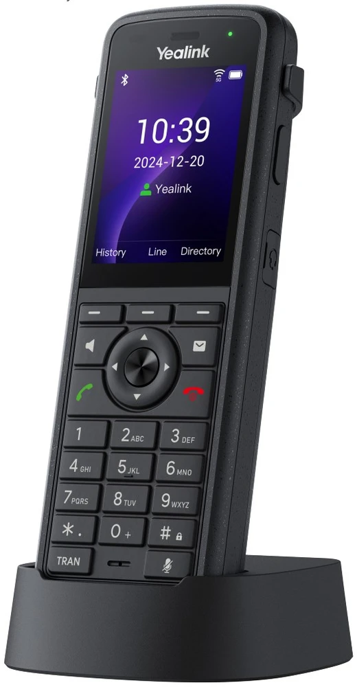 Yealink AX86R IP telefonas Juoda TFT „Wi-Fi“