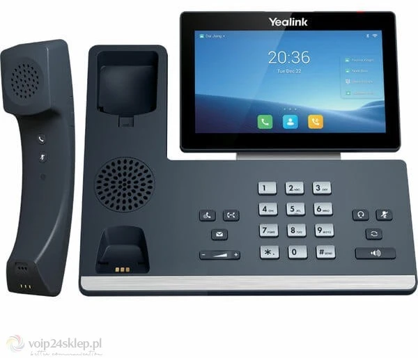 YEALINK SIP-T58W PRO VOIP TELEFONAS (BE maitinimo šaltinio)