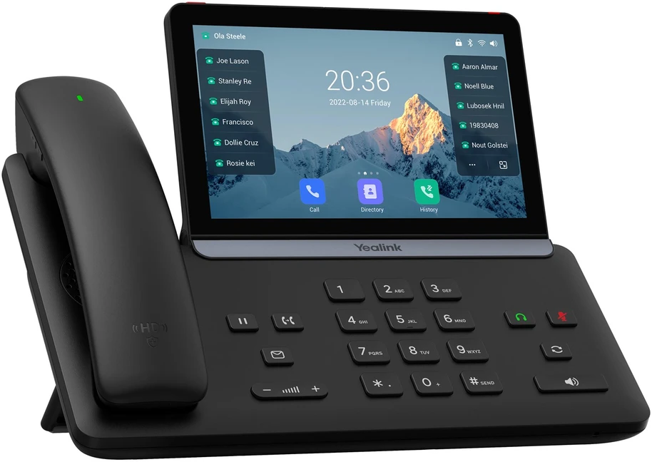 Yealink T88W Pro IP telefonas Juoda LCD „Wi-Fi“
