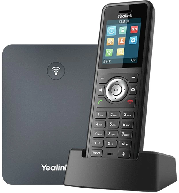 Yealink W79P IP telefonas Juoda 20 linijos TFT „Wi-Fi“