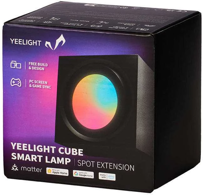Yeelight | Išmanioji „Cube“ lempa su taškiniu apšvietimu | 12 W | 60 000 val. | Belaidė | 100–240 V